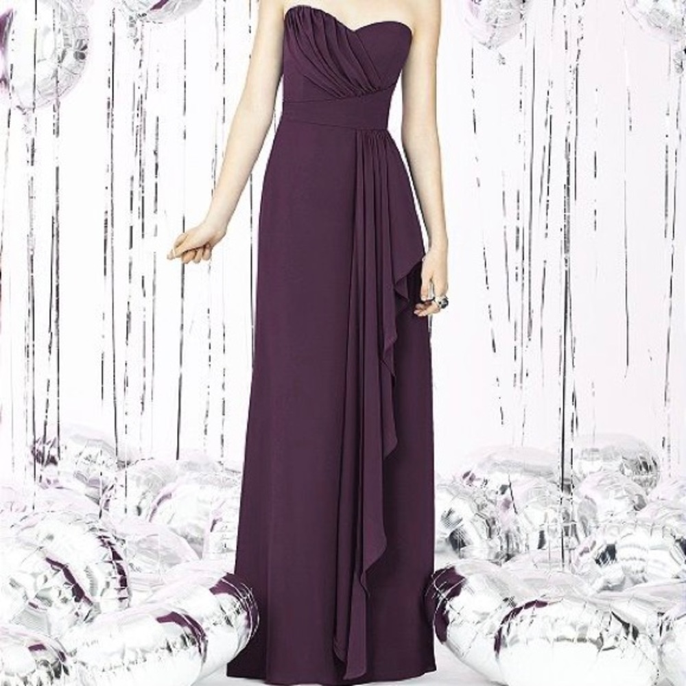 Dessy Formal Strapless Full-Length Dress